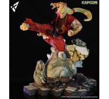 Street Fighter Battle of the Brothers Diorama 1/6 Ken Masters 45 cm